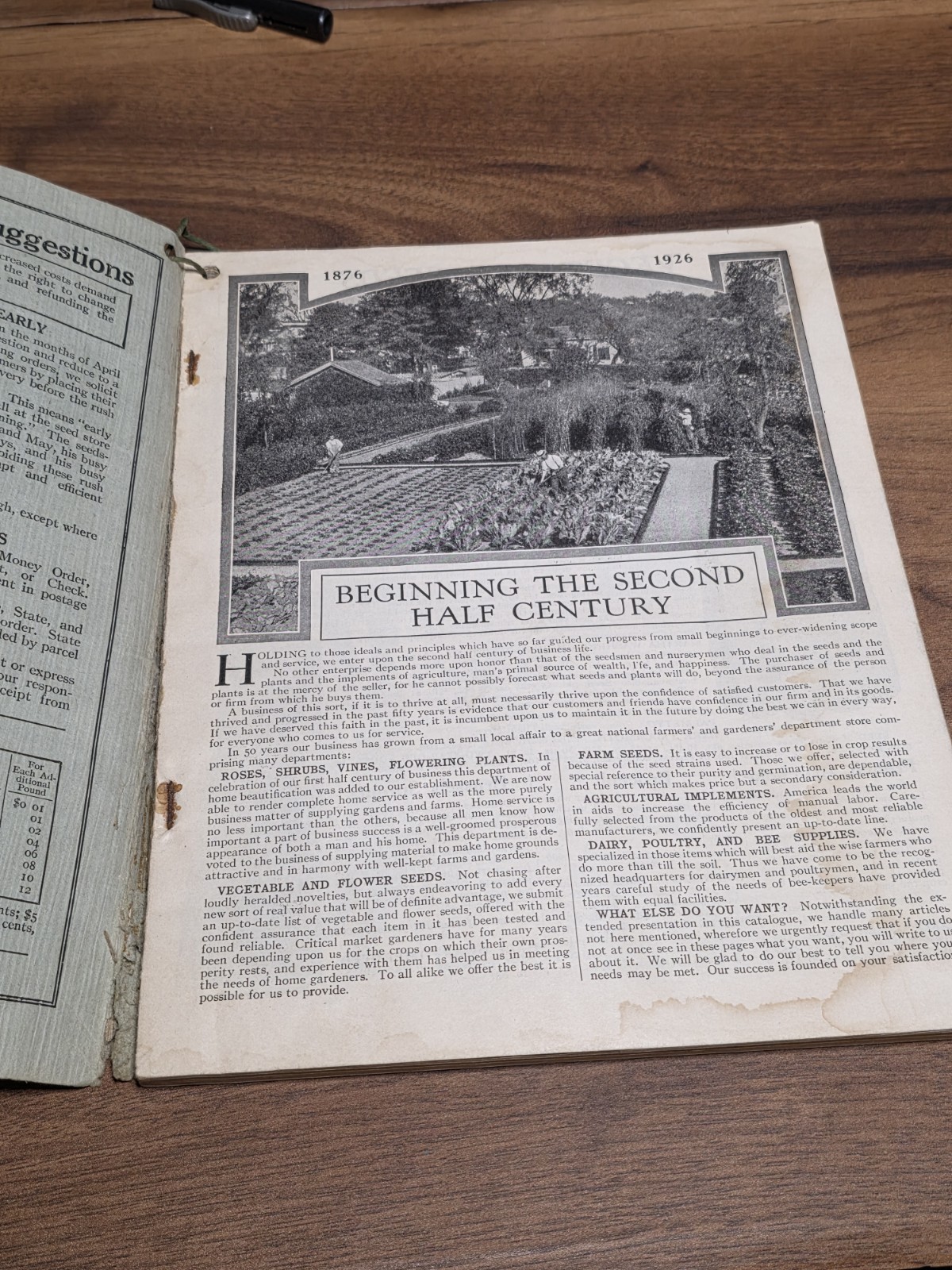 1926 Scott Co Catalog Farm Machinery Tools Plows Seeds Flowers Washer