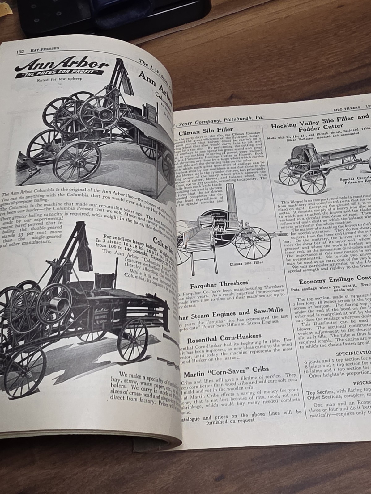 1926 Scott Co Catalog Farm Machinery Tools Plows Seeds Flowers Washer