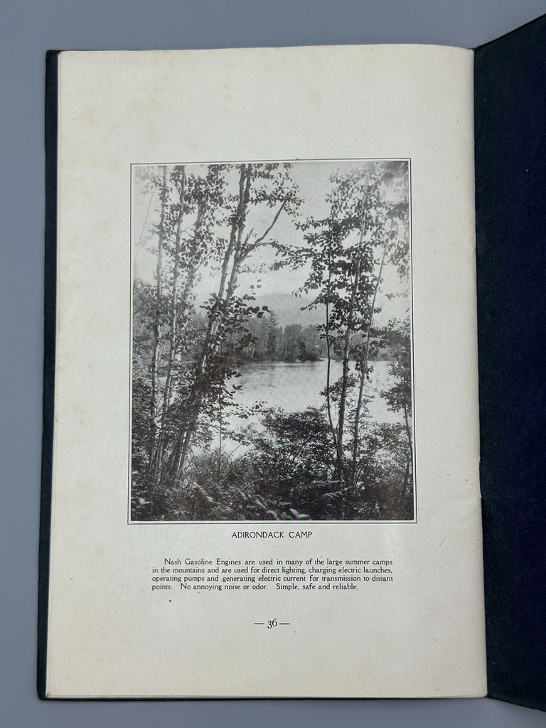 1908 NASH GAS ENGINES National Meter Co CATALOG Antique Advertising