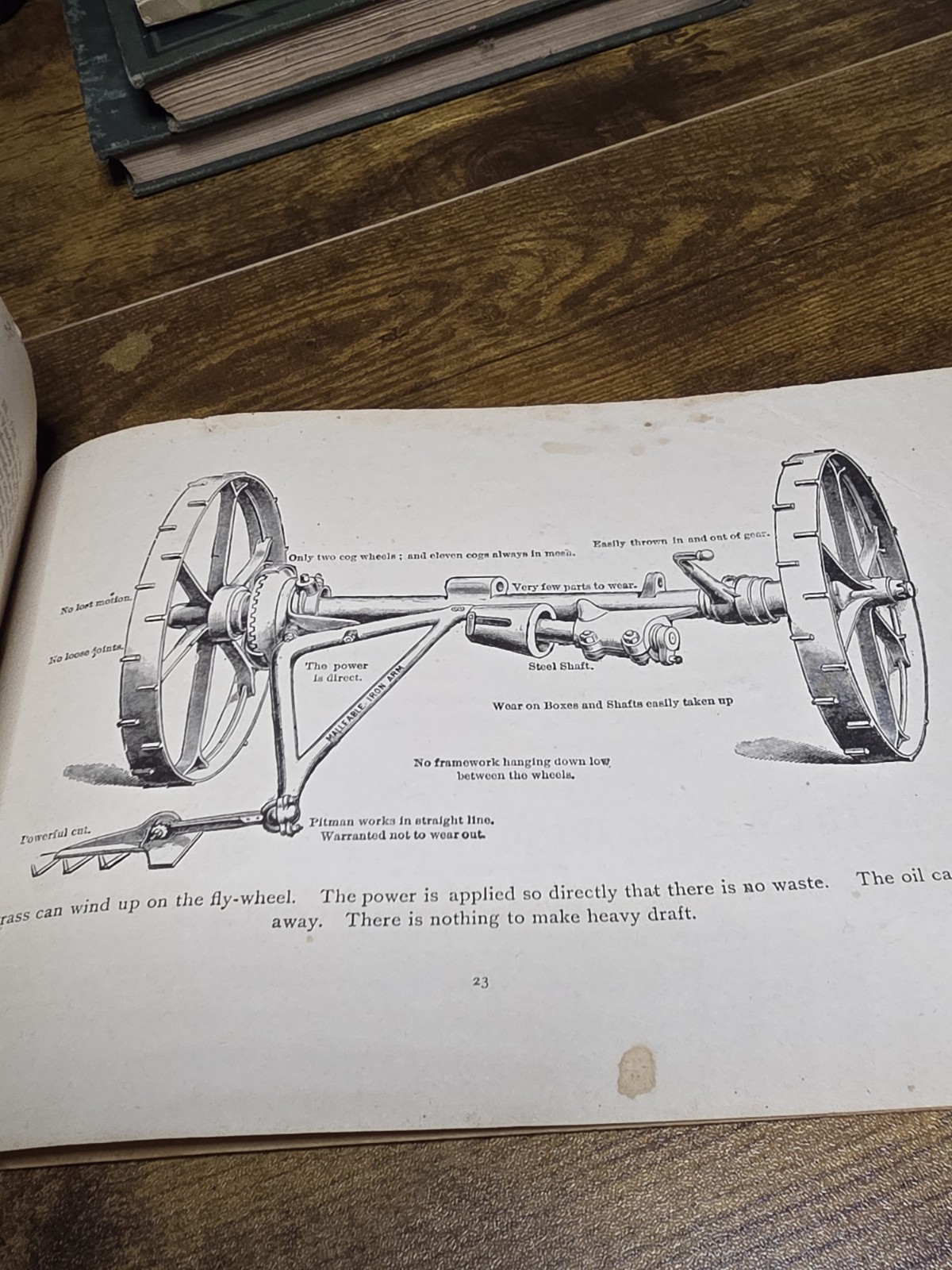 Rare Original 1893 Champion Harvesting Machine Catalog Brochure Springfield