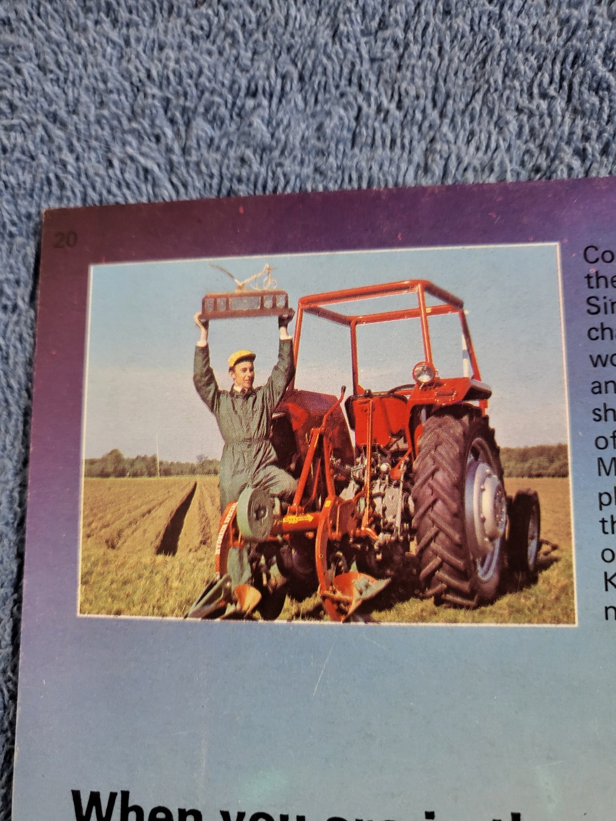 Vintage 1976 KVERNELAND A/S MOLDBOARD PLOWS Sales BROCURE Norway Tractor Farm AG