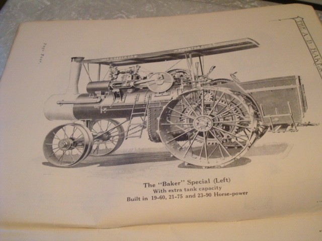 Threshing Machines Baker Engines Threshers, Catalog 22