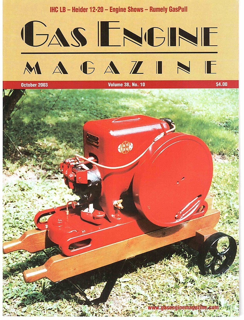 Heider Friction Drive, Abenaque, Parr Wagon Co, Advantages of Gasoline Engines
