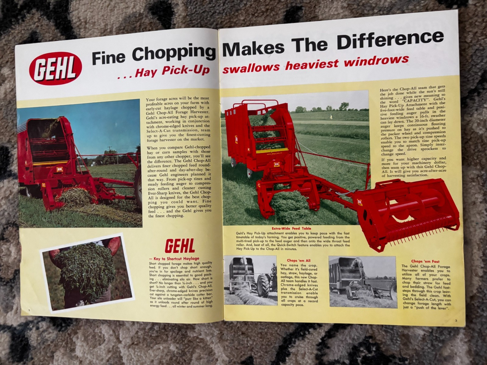 Gehl Forage Harvester Brochure DCPA26