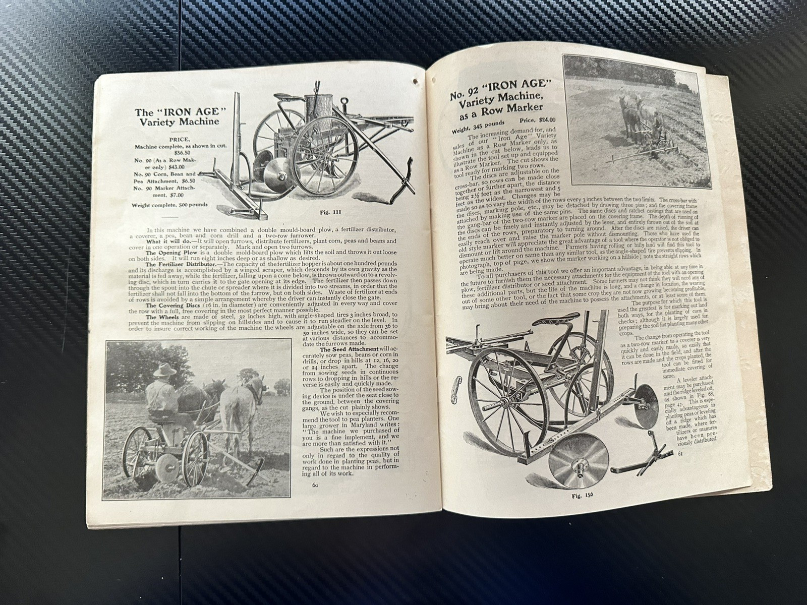 1906 IRON AGE Farm and Garden Implements ORIGINAL Catalog
