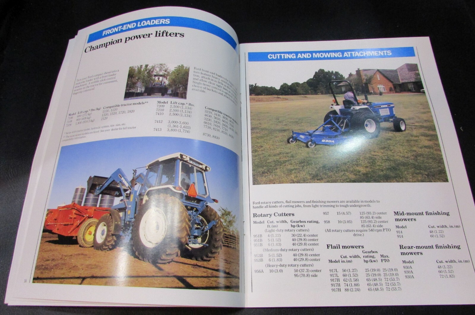 1990 Ford New Holland Farm Equip Buyers Guide Tractor Combine Hay Garden Tillage