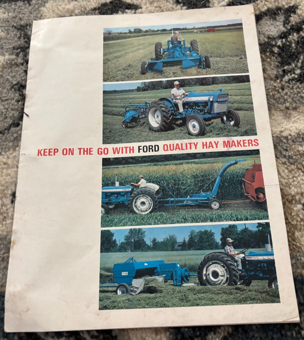 Ford Tractor Haymakers For 1966 Brochure DCPA26