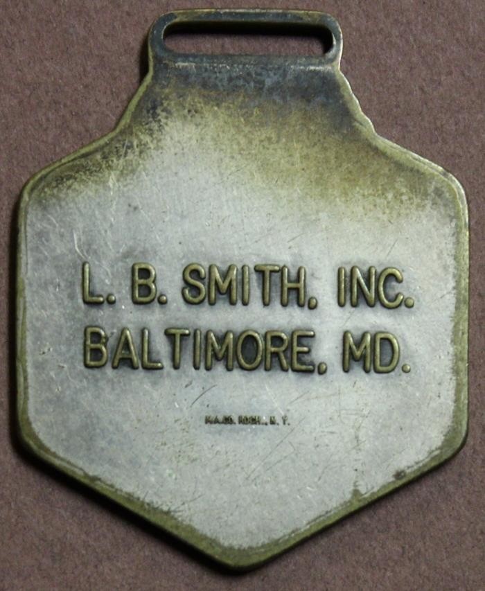 Thew Lorain Clam Shell Moto Crane Smith Inc Baltimore MD Watch Fob Shlf1A1-3