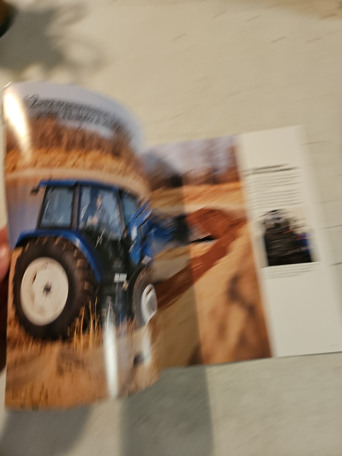 New Holland TL Series 56 to 82 HP Tractors Sales Brochure 1999