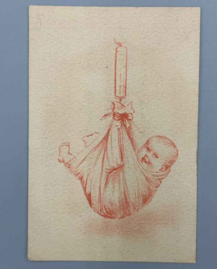 1880s Victorian Baby FARM Advertising Trade Card RARITAN NJ Plow EGBERT BENSON