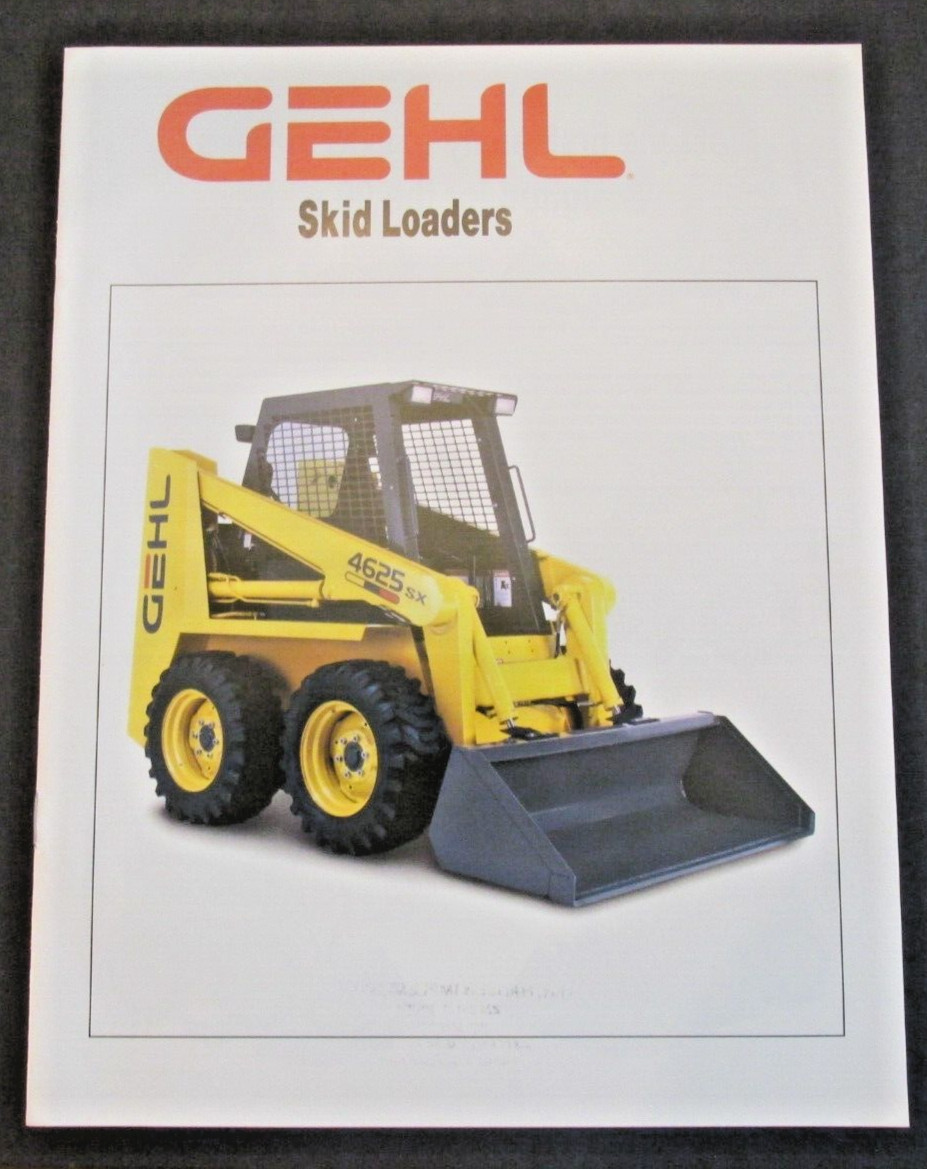GEHL 4625sx Skid Steer Hansen Implement Great Falls Montana USA Ad Catalog