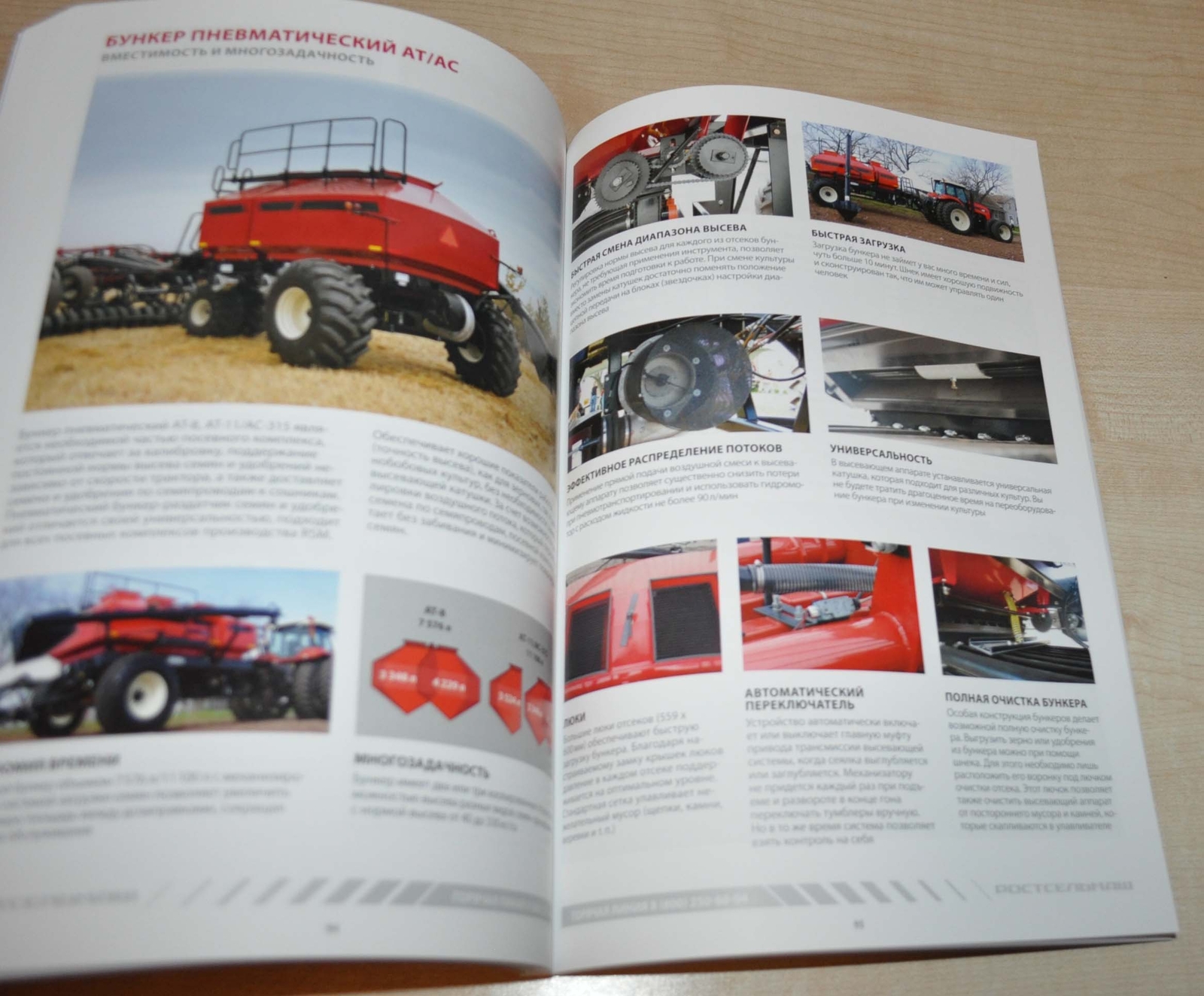 Rostselmash 2020 Model Range Combine Harvester Agriculture Brochure Prospekt