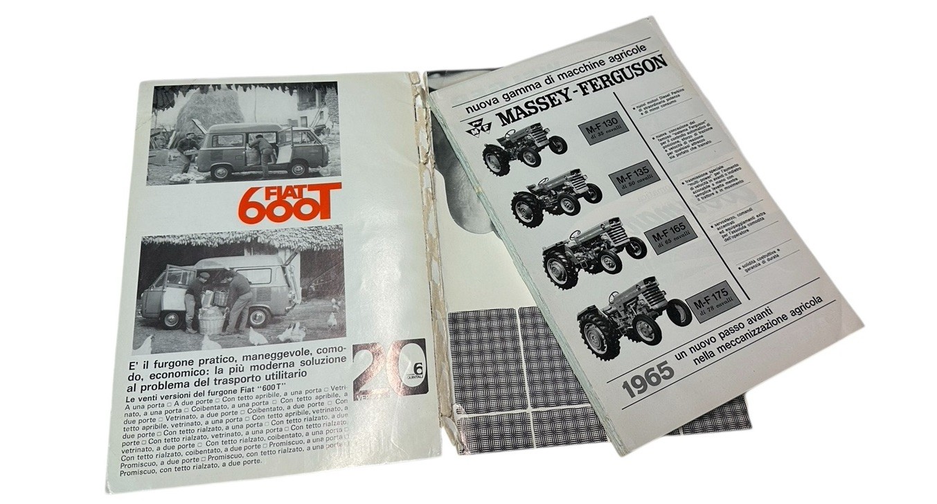 1965 Macchine Motori Agricoli Landini Trattori Cingolati FIAT MF Magazine