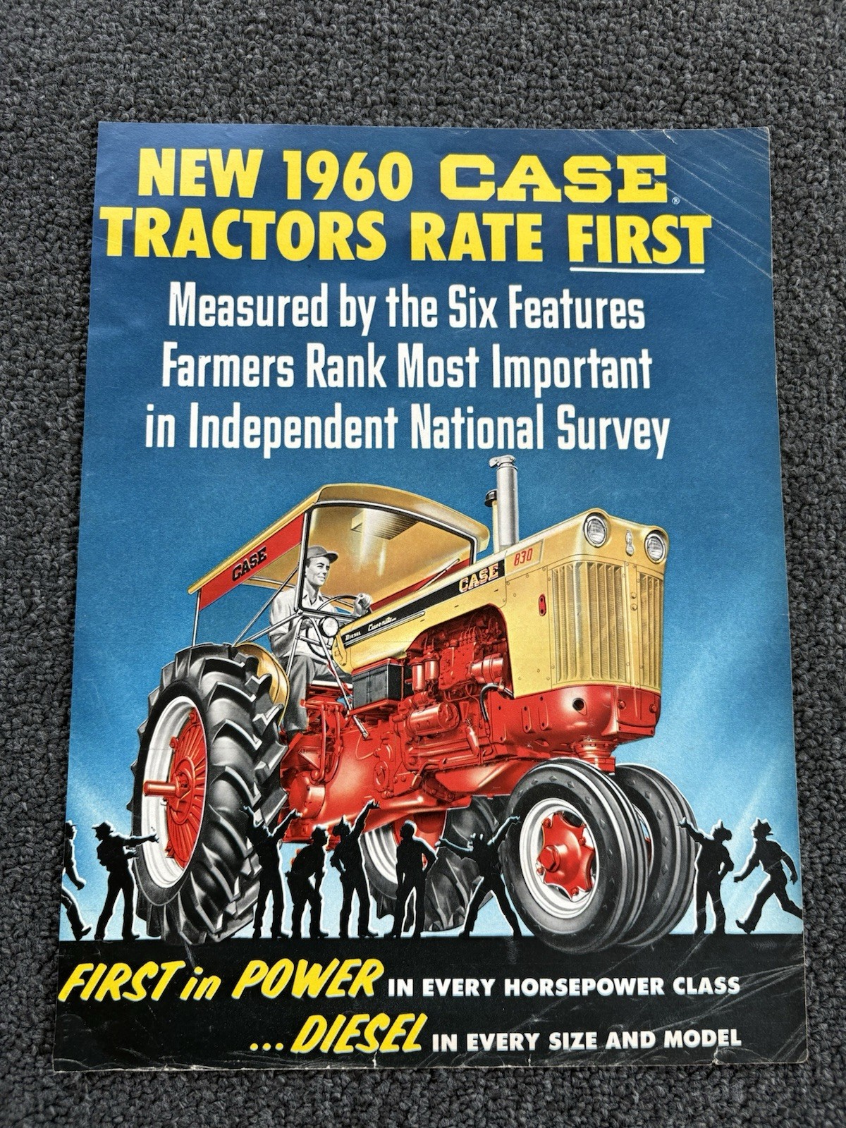 Lot Vintage Tractor Farm Equipment Print Ads 1950s 1960s Ford