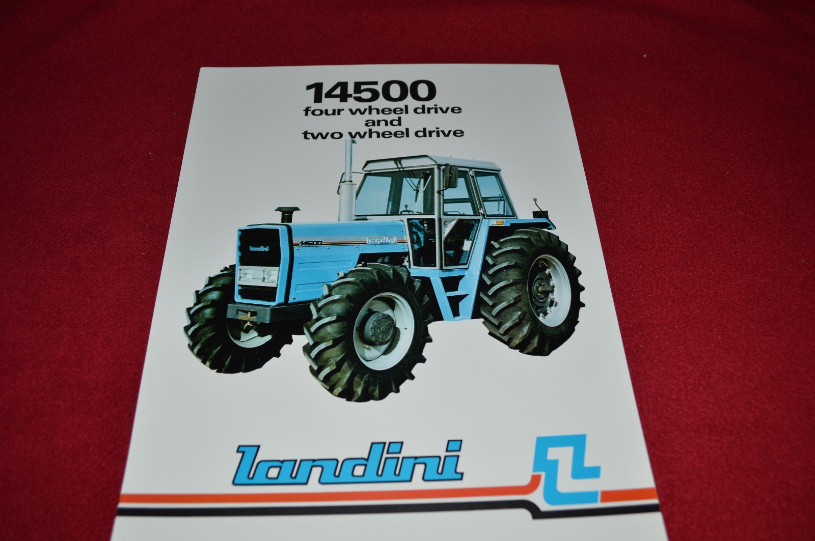 Landini 14500 Four Wheel & Two Wheel Drive Tractor Dealer&rsquo;s Brochure LCOH