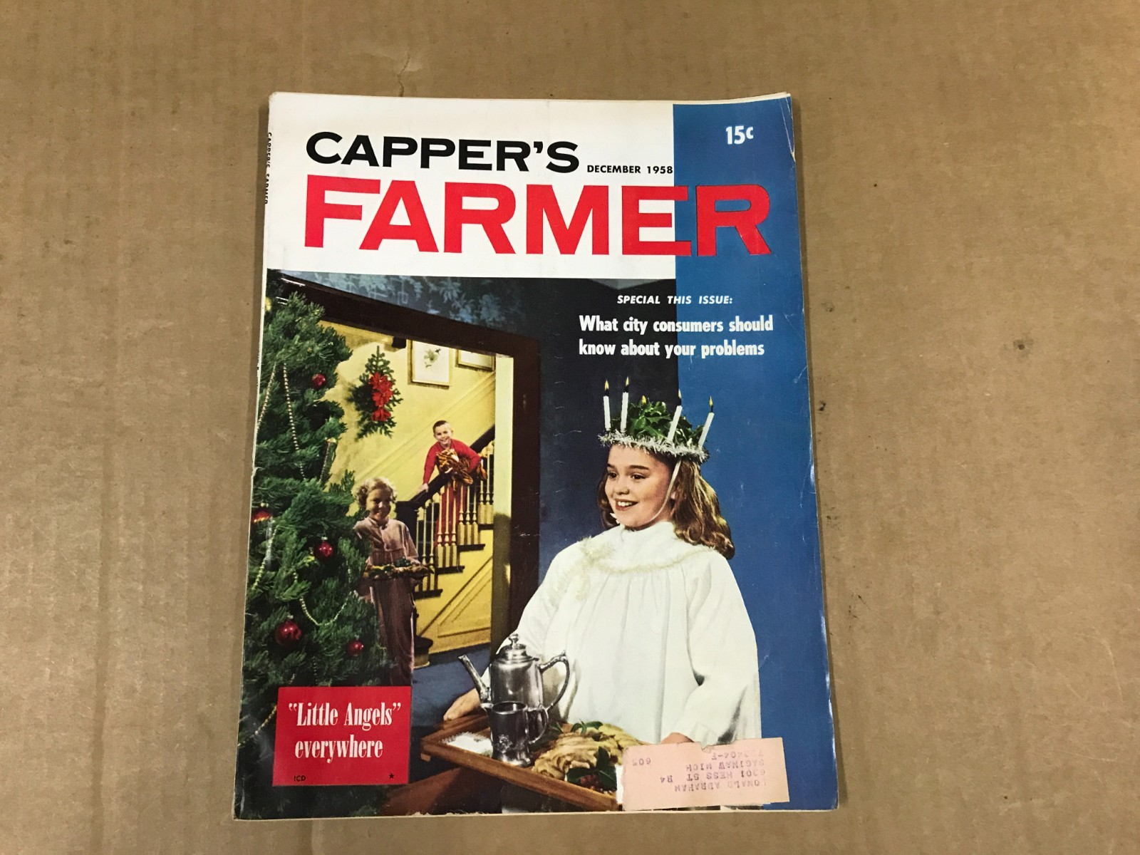 Vintage Capper&rsquo;s Farmer Magazine – December 1958
