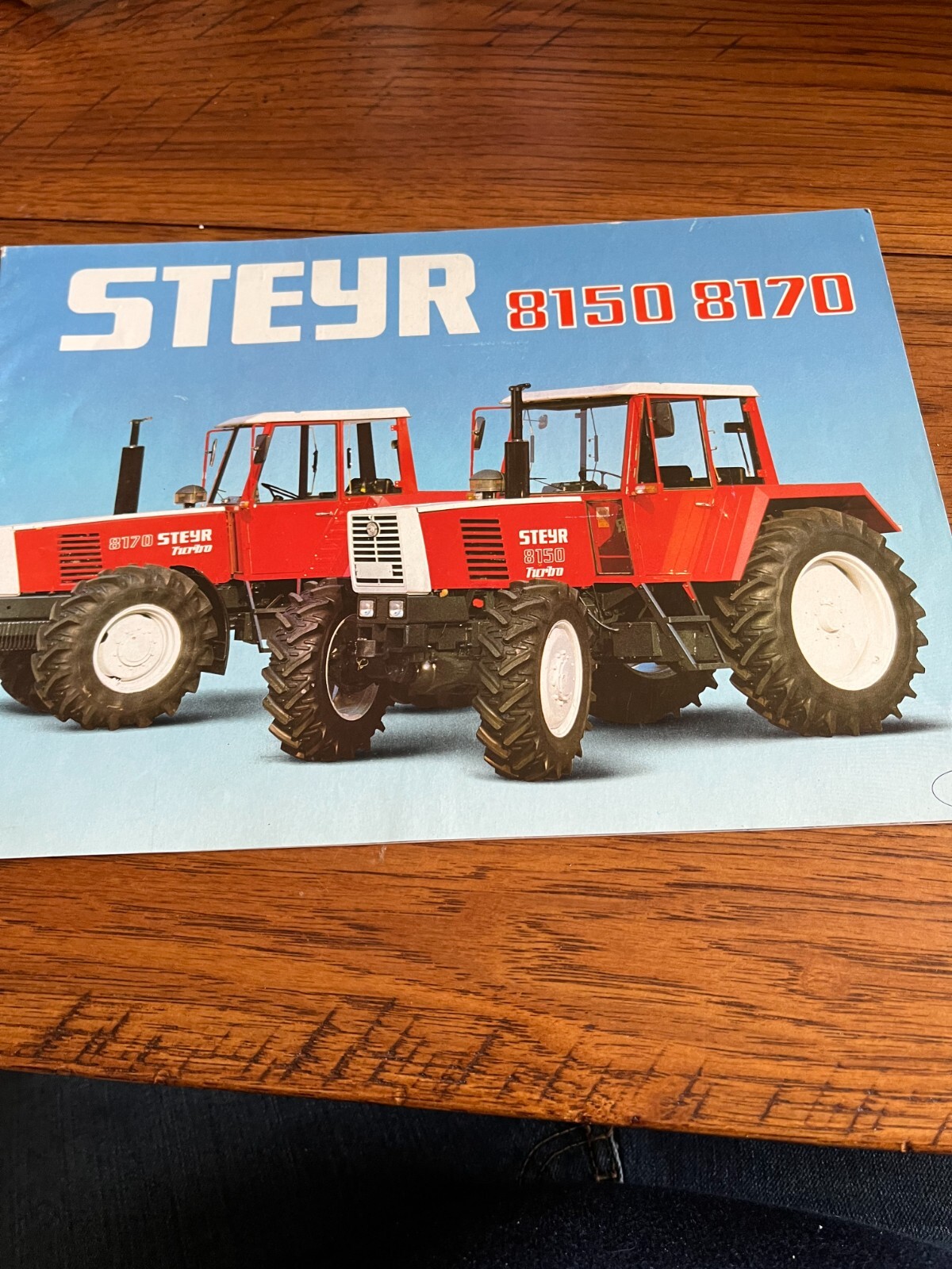 Steyr 8150 8170 Tractor Brochure FCCA