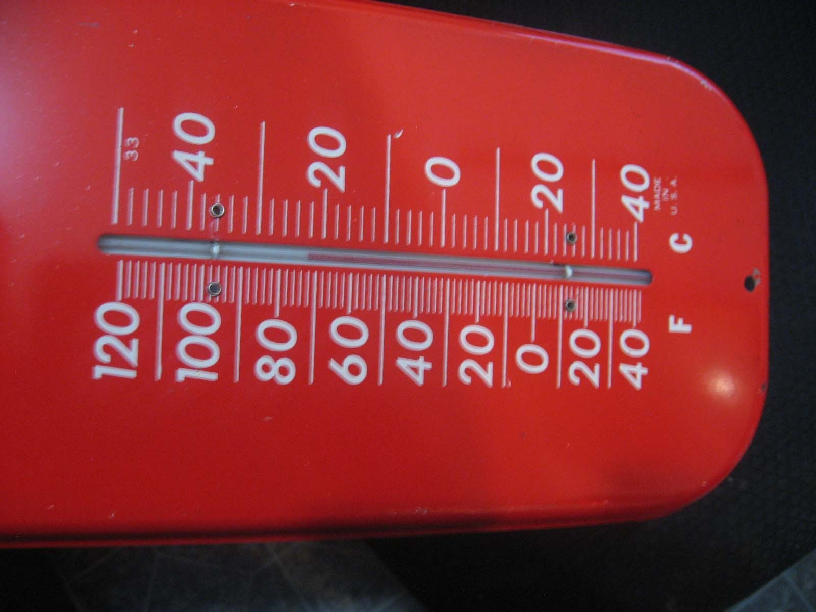 GRAVELY LAWN MOWER GARDEN TRACTOR CO TIN THERMOMETER SIGN