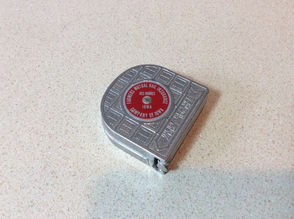 Farmers Mutual Hail Insurance Company of Iowa Measureing Tape Des Moines IA
