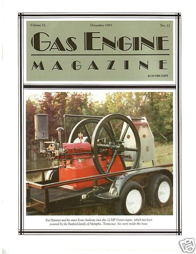 Victor gas engine – Cowanesque Valley Iron Works in Tioga County PA