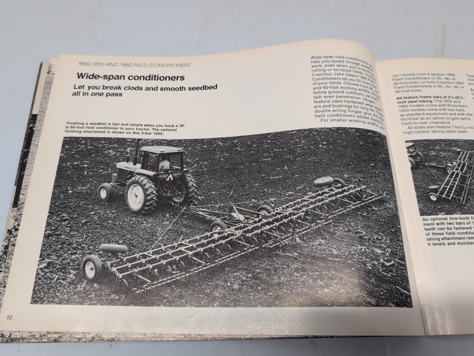 John Deere Field Finishing Equipment For 1978 Brochure FCCA