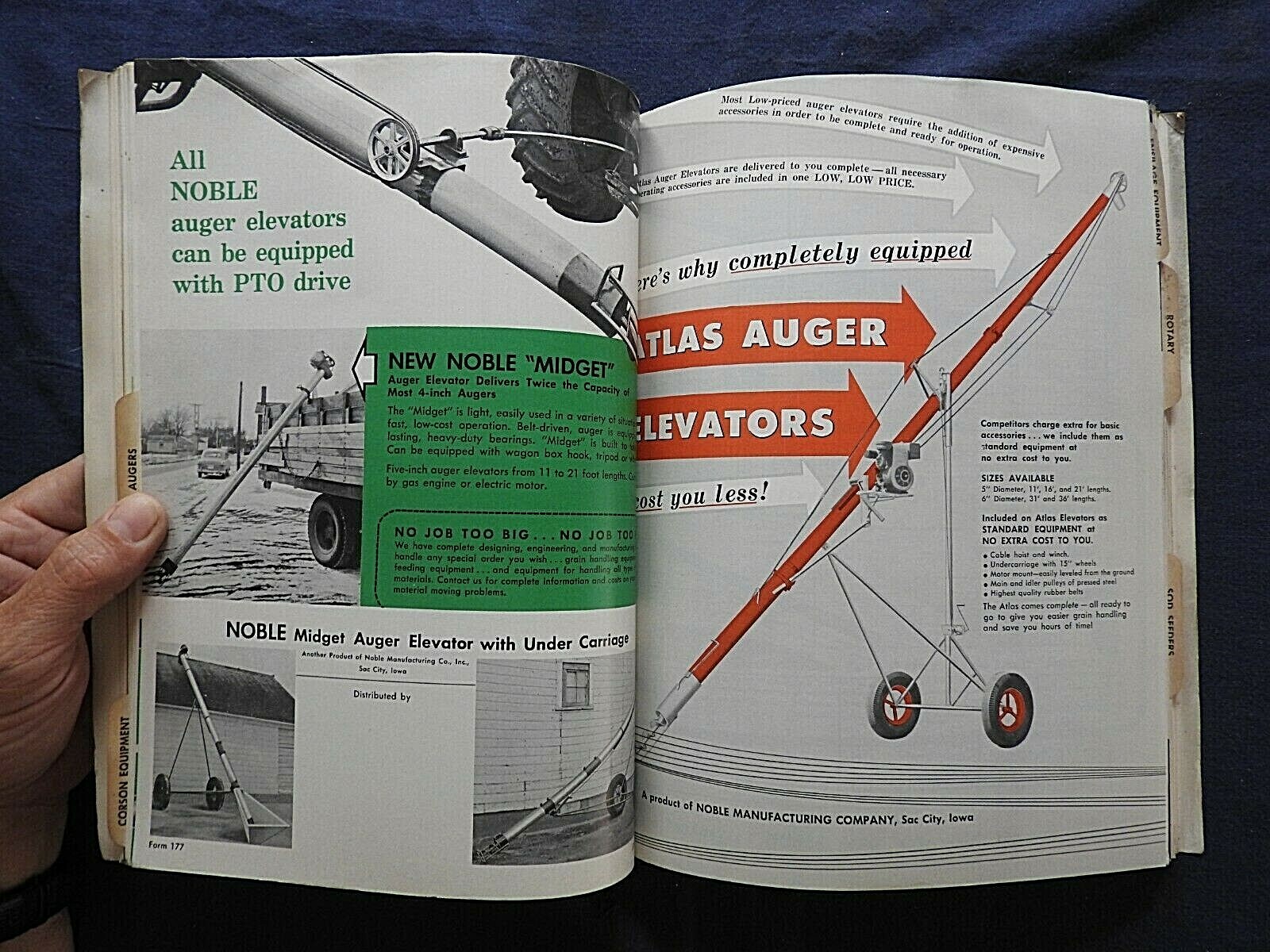 1958 Port Huron Farm Equipment Catalog Martin & Kennedy St. Louis MO Missouri