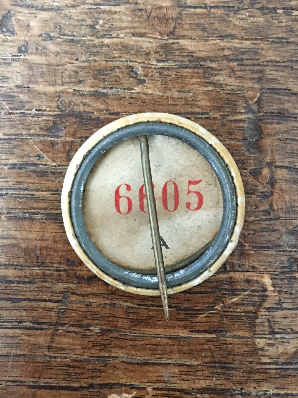 1” Rock Island Plow Co Advertising Celluloid Pinback CTX Plow Farm Implement