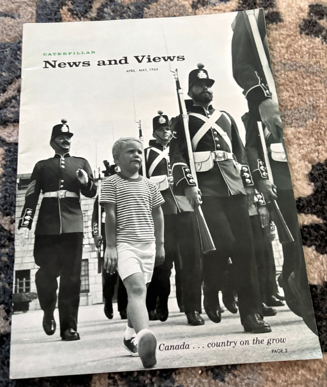 Caterpillar CAT News & Views April May 1964 Brochure DCPA25