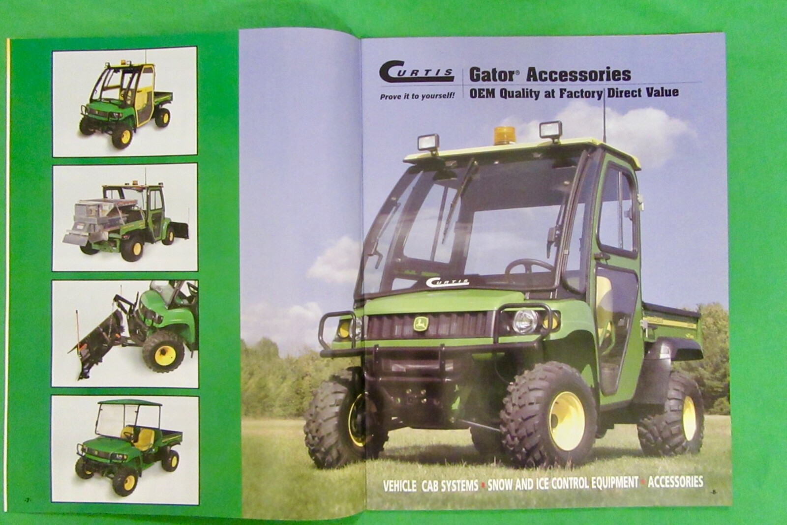 Curtis Factory Products Catalog / Focus on John Deere ( Worcester, Maine)