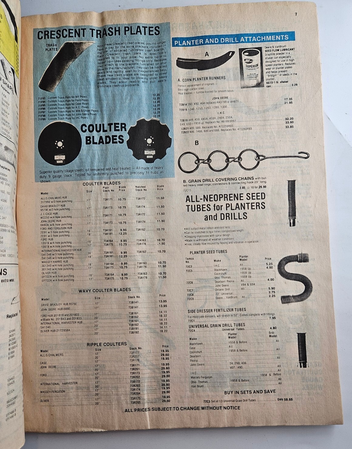 Temco 1985 Tractor Parts Catalog Brusnahans