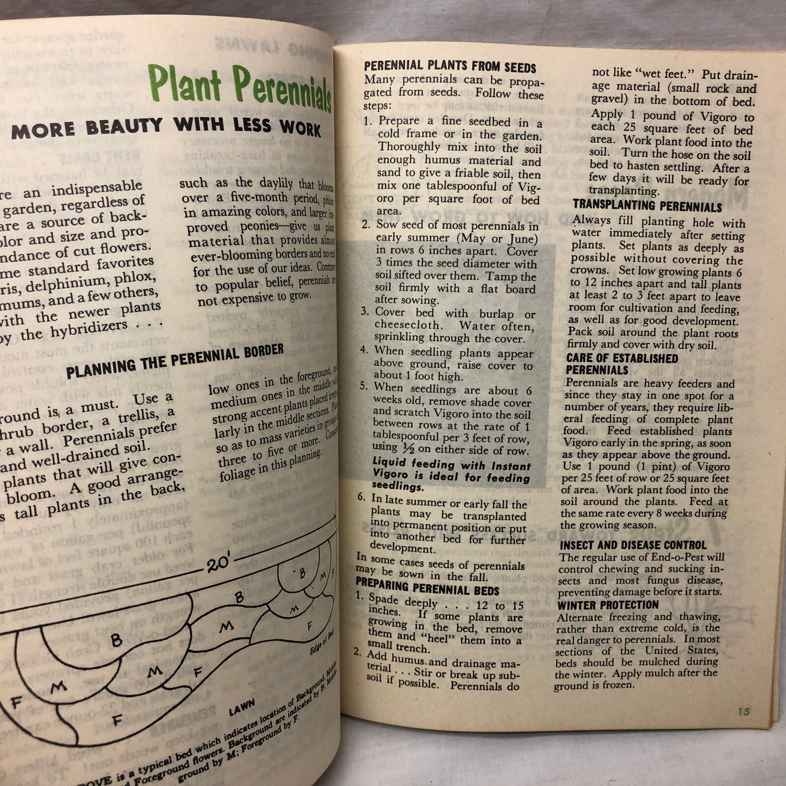 Vintage 1951 Gardening Success Booklet