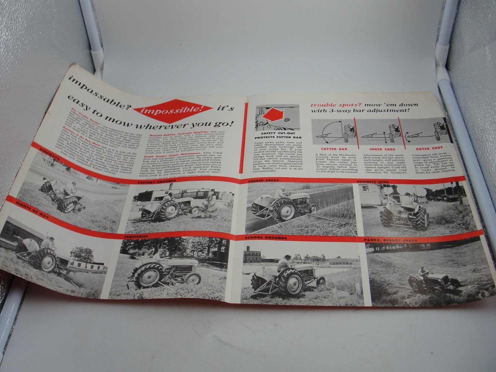 Dearborn Side Mounted Mowers 1964 Brochure