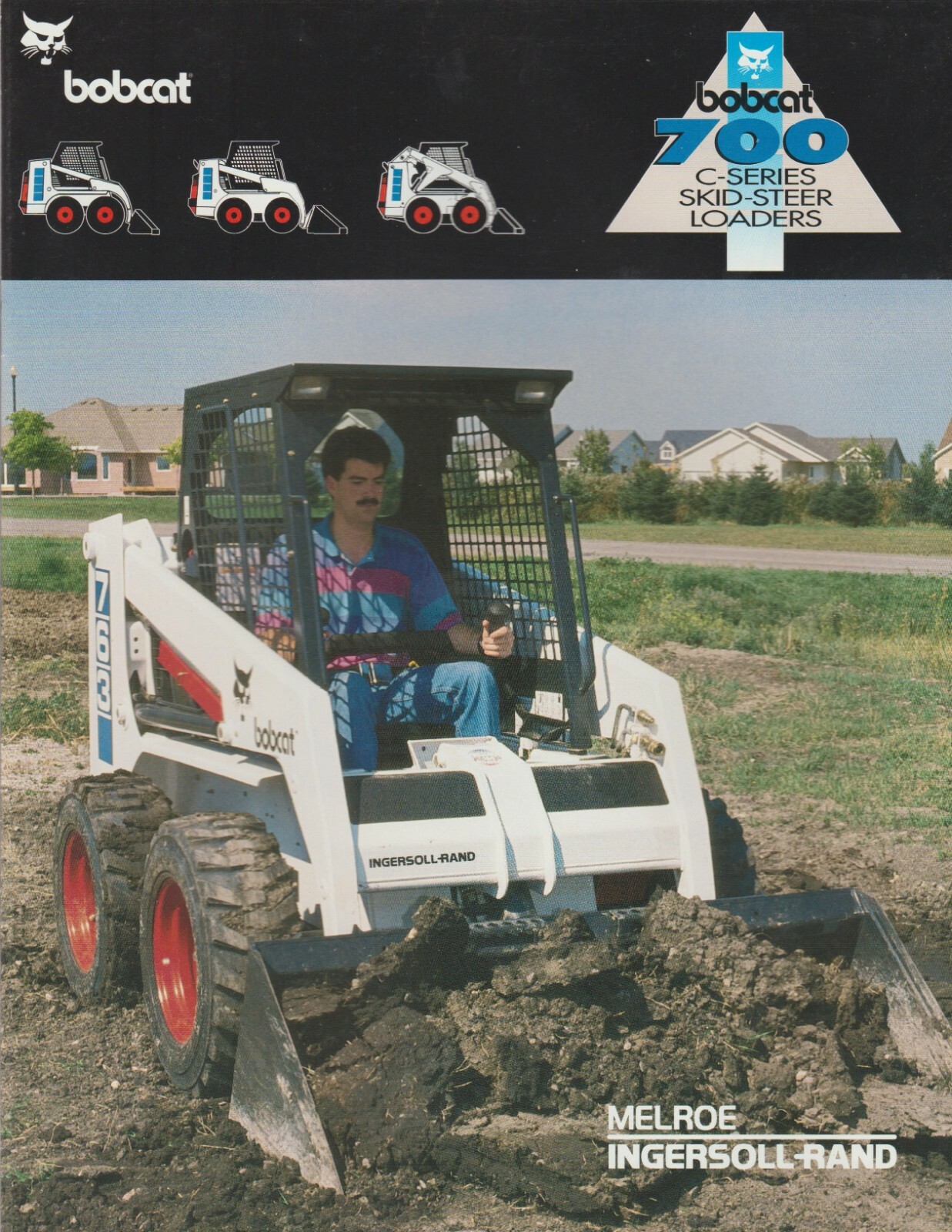 Bobcat 700 C-Series Skid-Steer Loaders Showroom Sales Brochure
