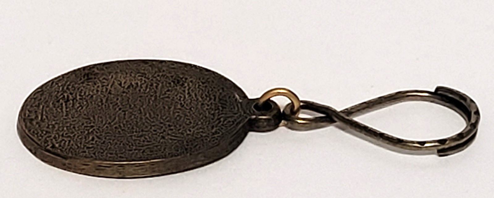 Vintage FARM CREDIT SERVICE advertising metal keyring