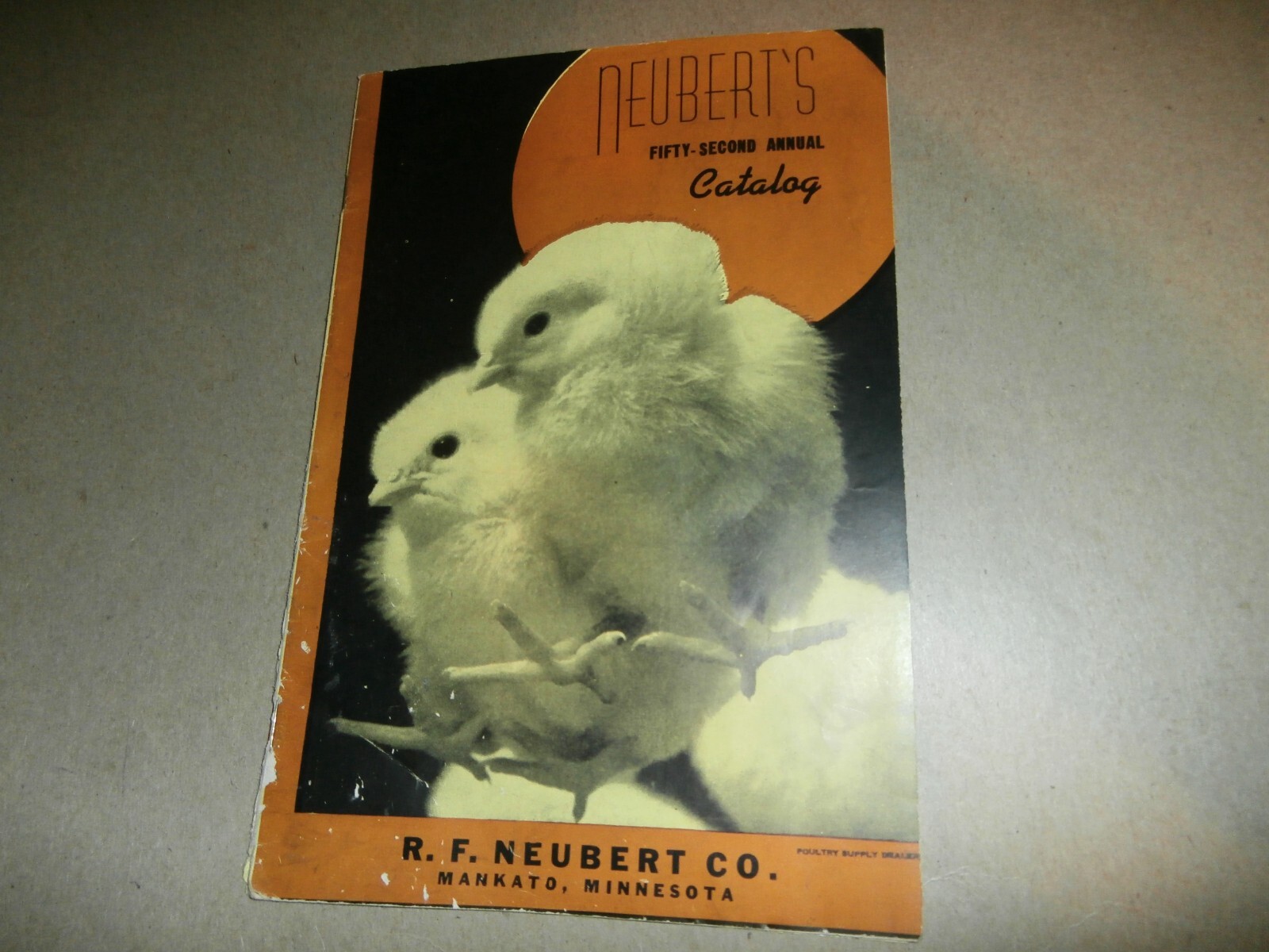 Vintage 1945 Neubert&rsquo;s Neubert Poultry + Supply Catalog Mankato MN