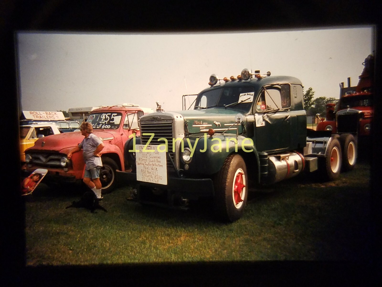 AC4609 35mm Slide of an Allis-Chalmers from MEDIA ARCHIVES 55 FORD 63 MACK