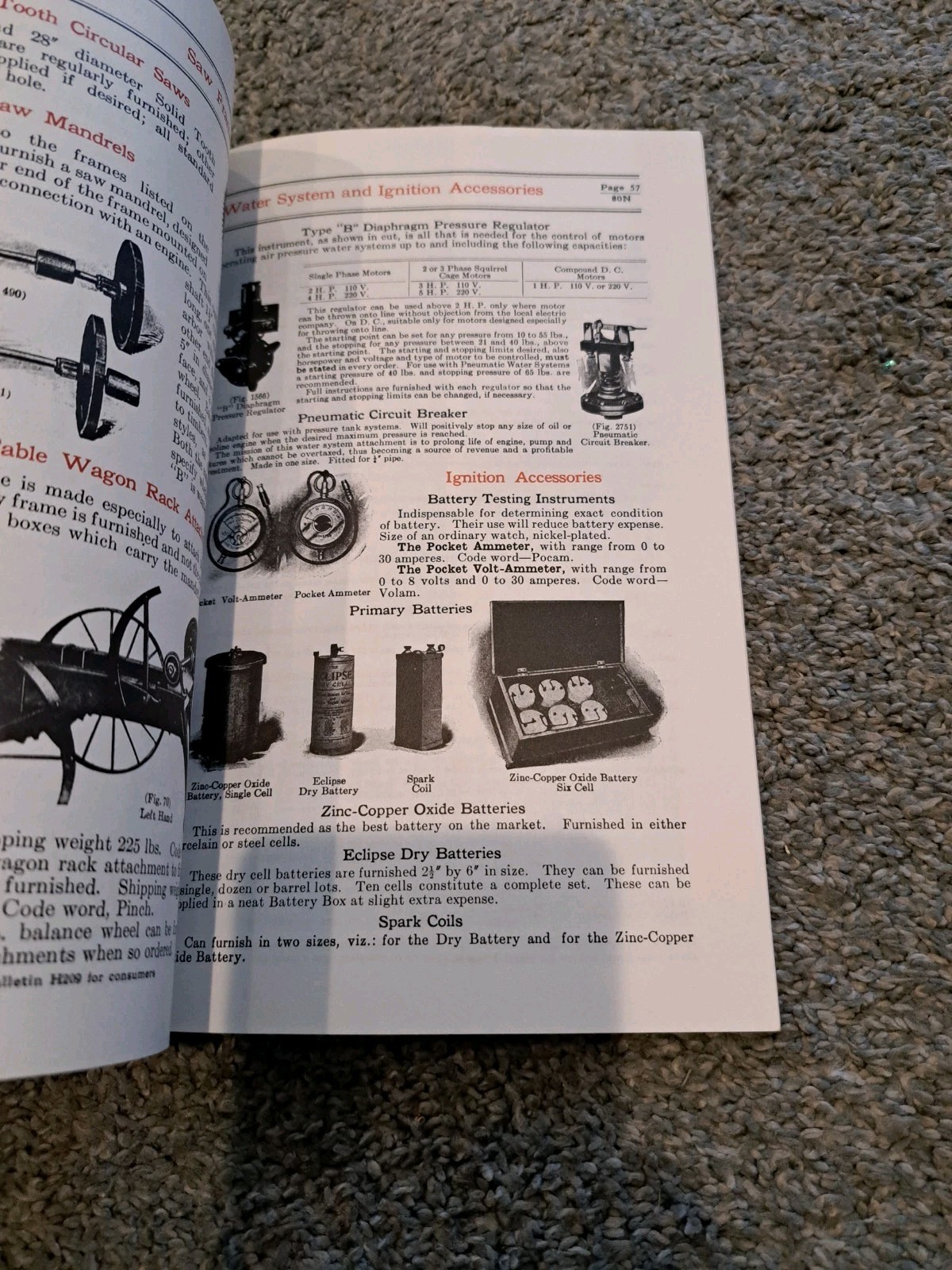 Fairbanks-Morse Farm Engines Dealer Catalog 80N 1919 REPRINT
