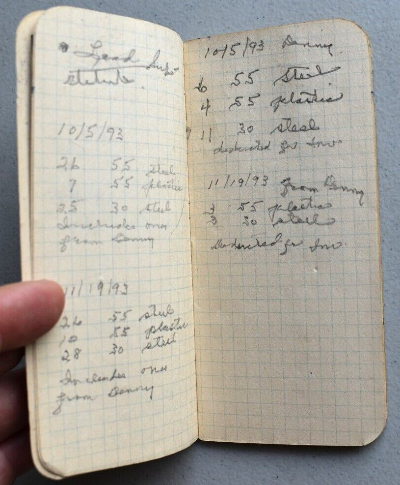 PLYMOUTH TWINE Vintage Farmers Pocket MEMO BOOK w/ 1940 – 1941 Calendar