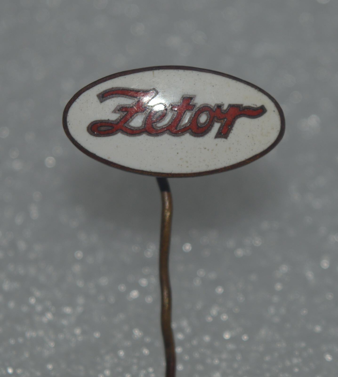 ZETOR Czechoslovakia Tractor Traktor vintage enamel pin badge Anstecknadel