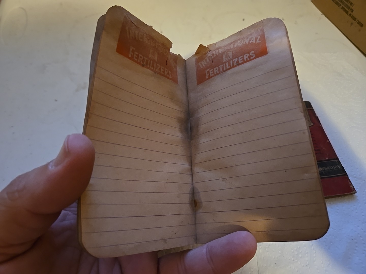 International Fertilizers Note Pads Vintage Farm Advertising Cincinnati, OH Ohio