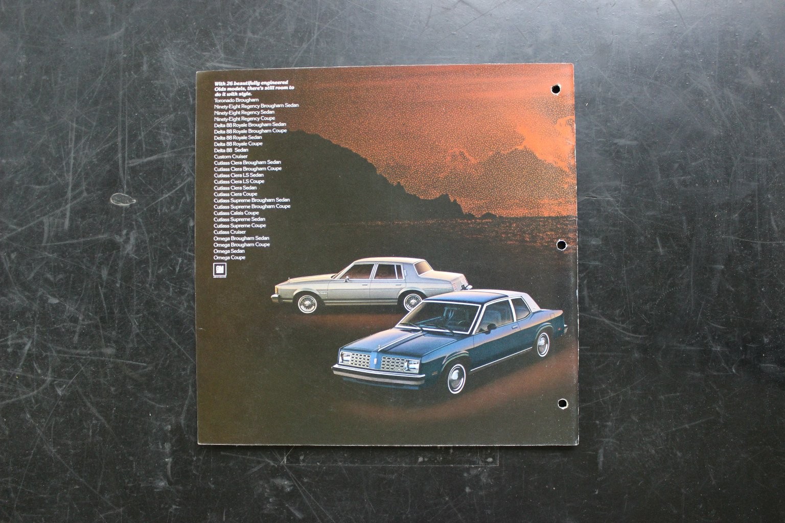 1982 Oldsmobile Vintage Sales Brochure Catalog Cutlass Ciera Supreme Cruiser