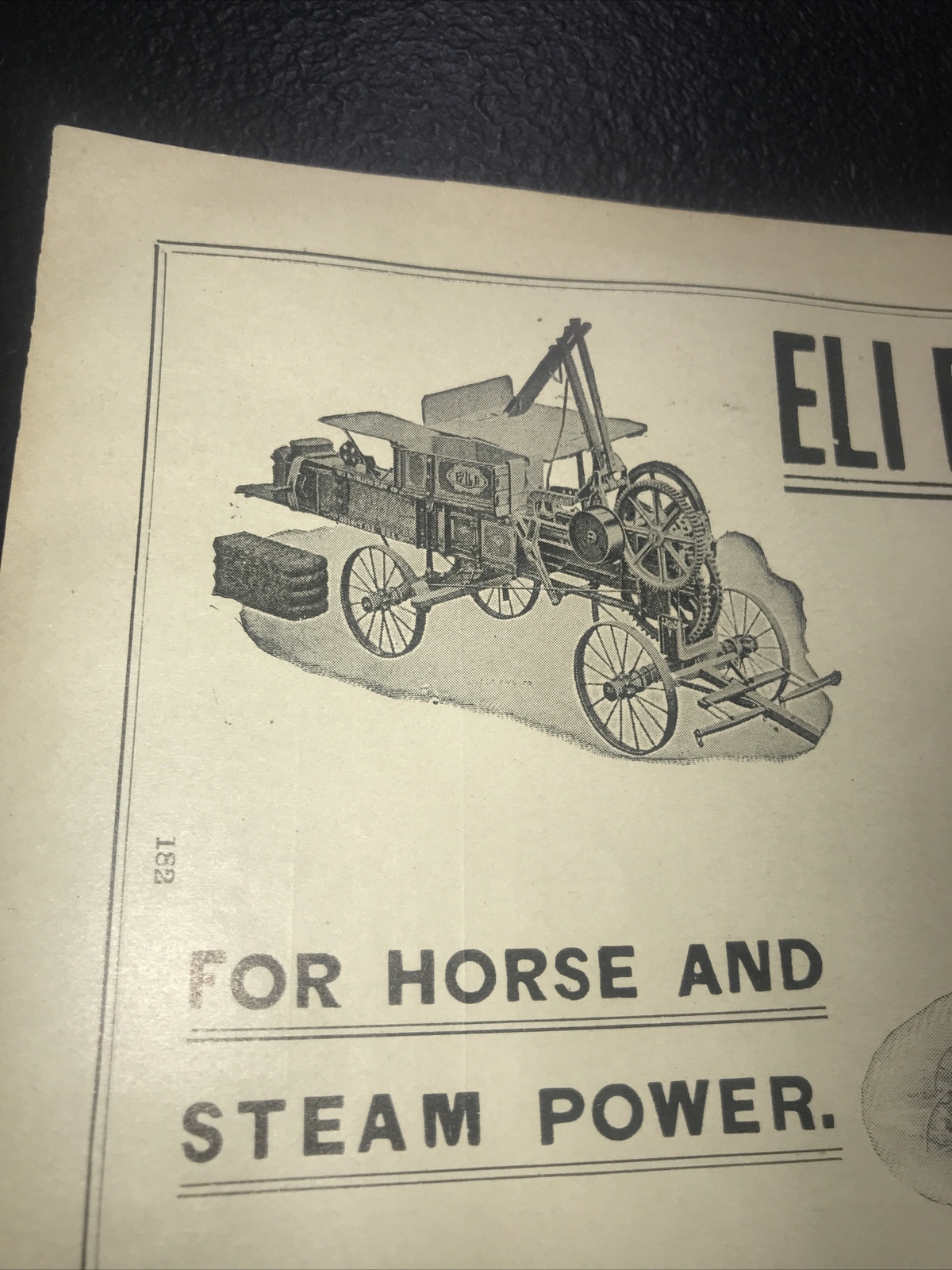 1908 Collins Plow Co. – Eli Balnig Press Farm Advertising – Quincy – Illinois
