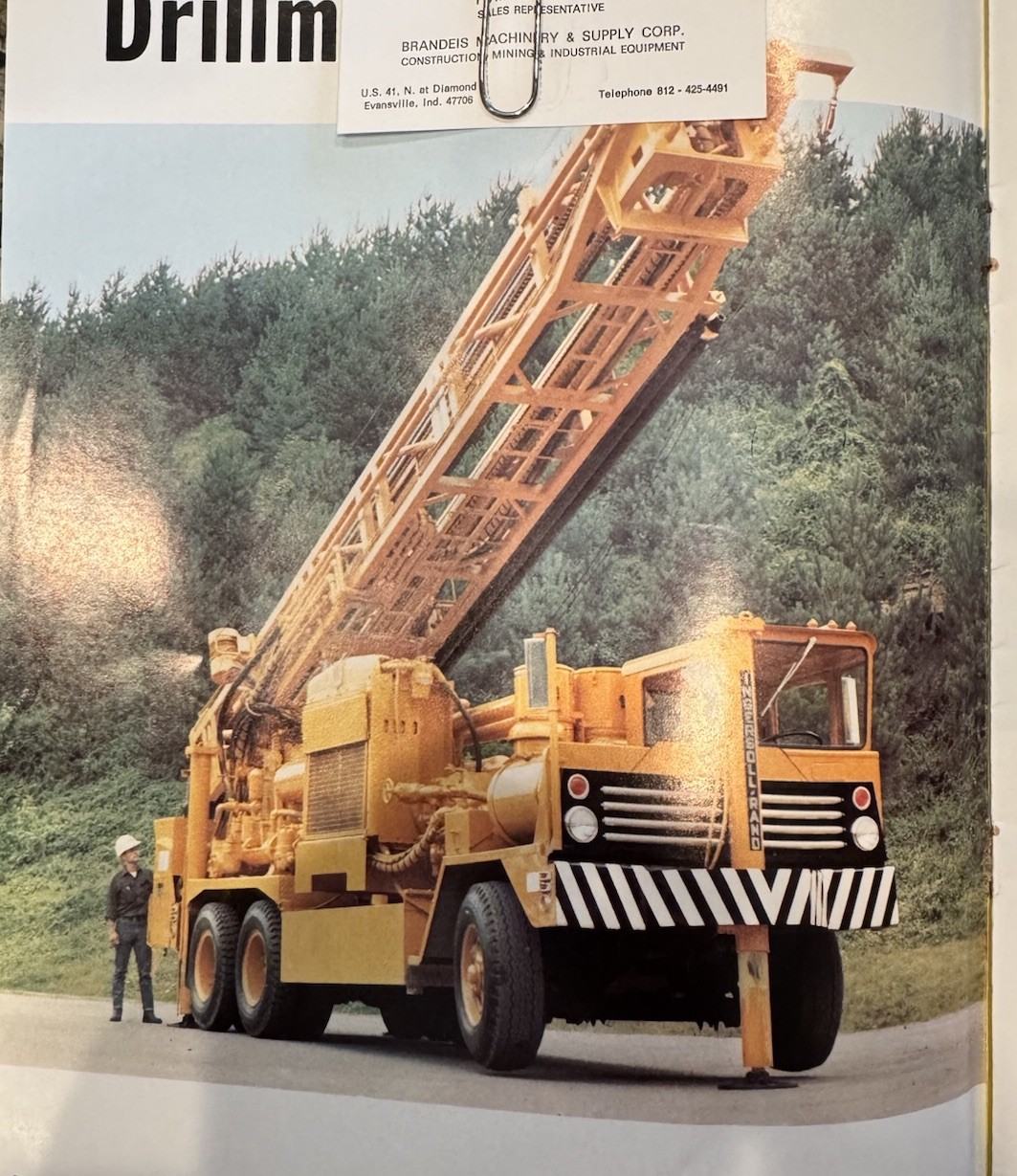 Vintage Ingersoll-Rand Drillmaster Brochure Lot