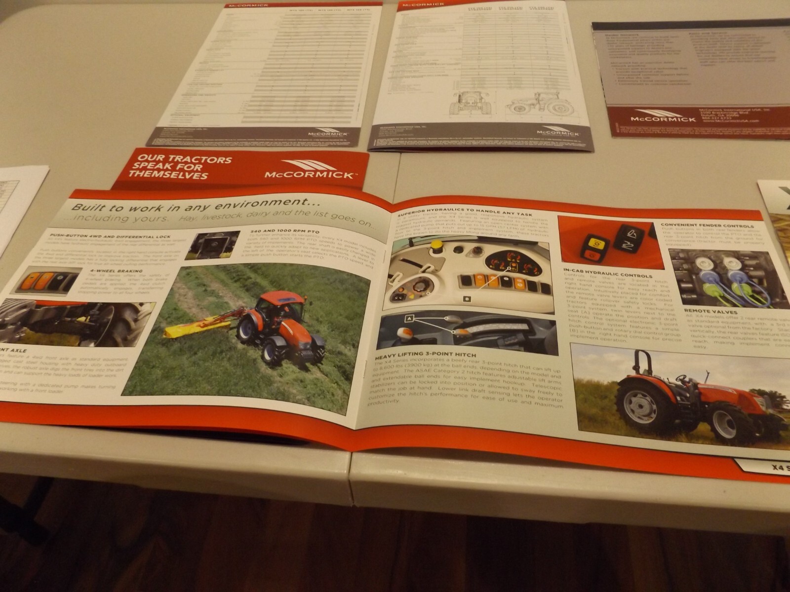 6-pc. McCORMICK SERIES TRACTORS, 2012-2013