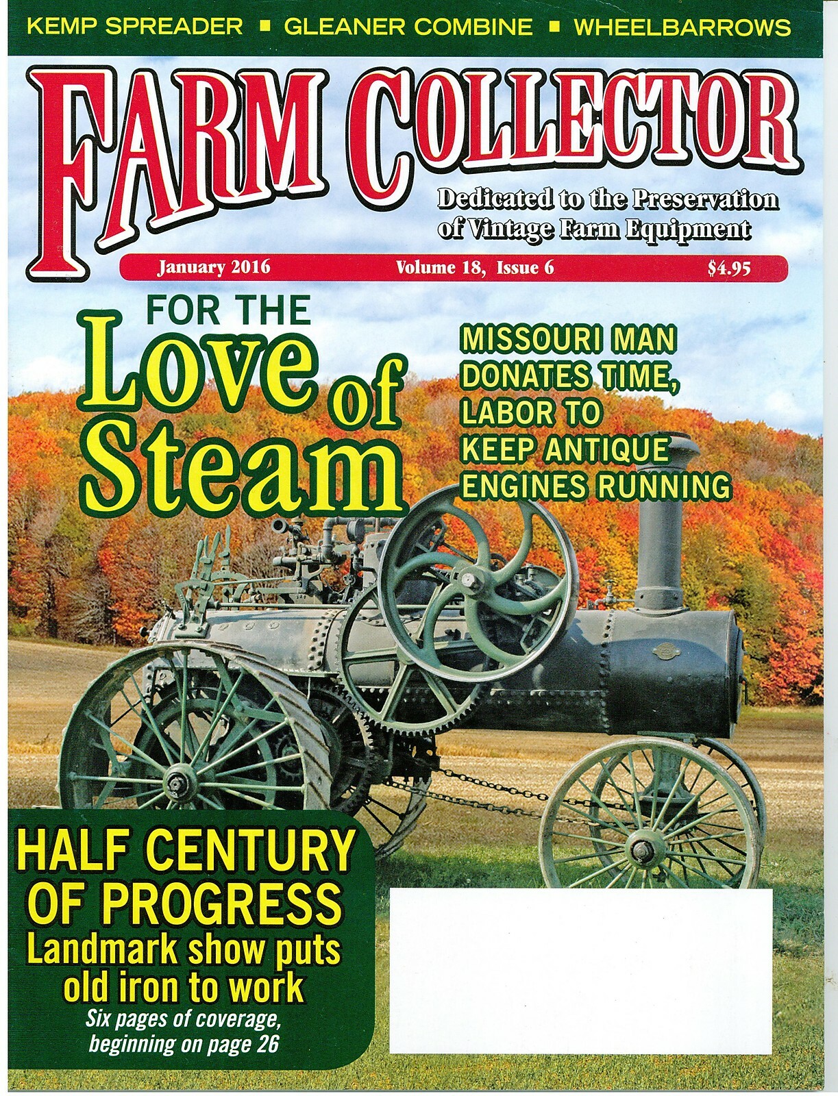 Wheelbarrow evolution, Early Snow Blowers, Half Century of Progress Show