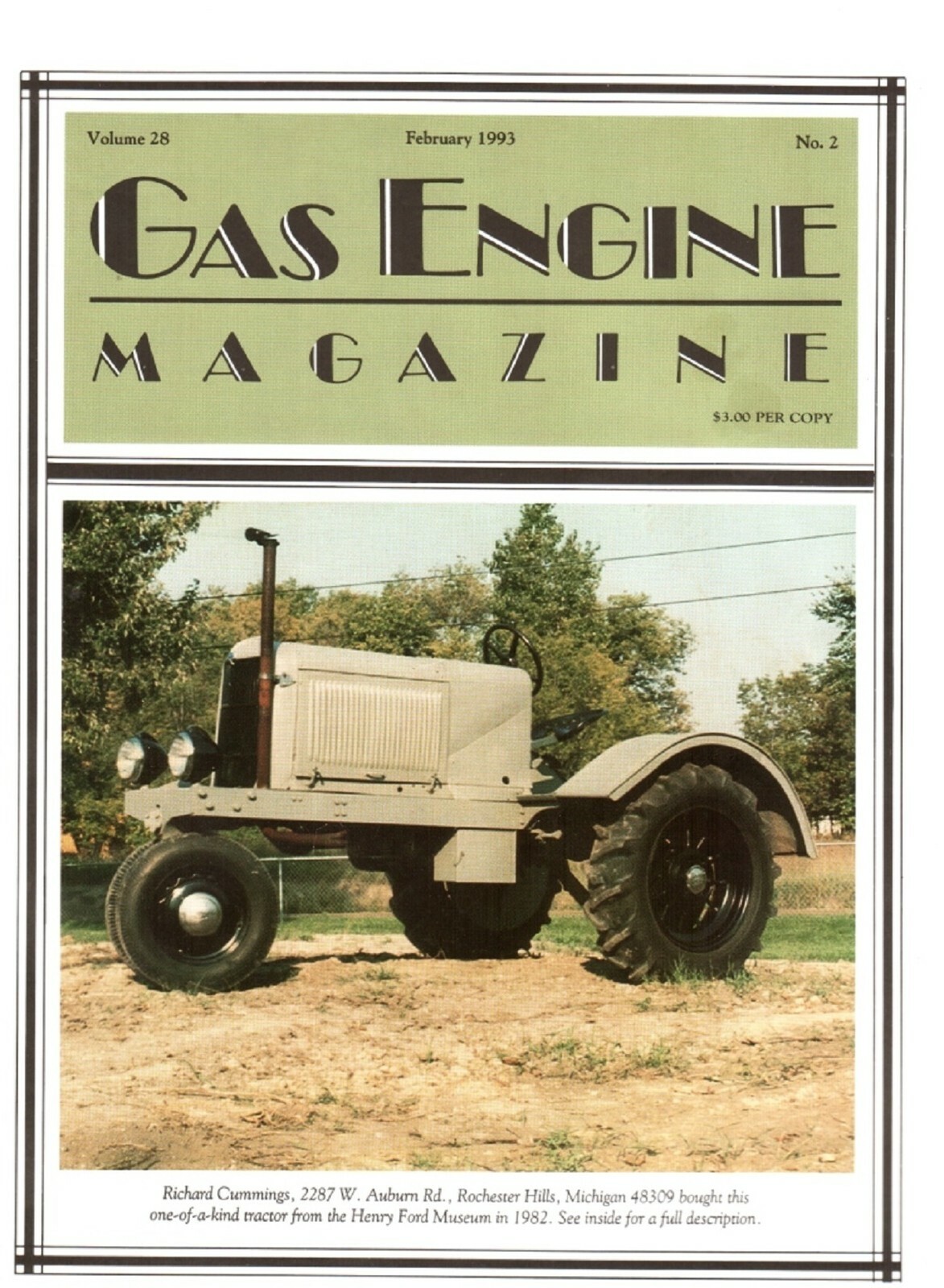 Gray Marine Motor Company History – Engines in Finland, 1993 Gas Engine Magazine