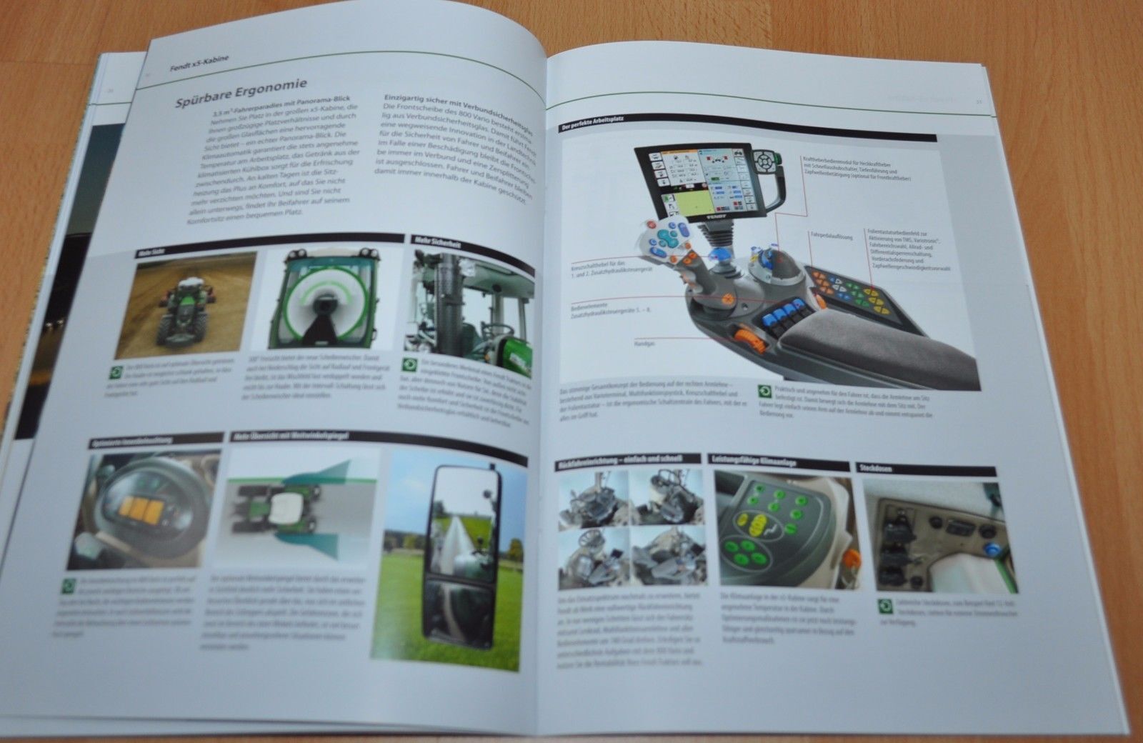 Fendt 800 Vario Tractor Brochure Prospekt