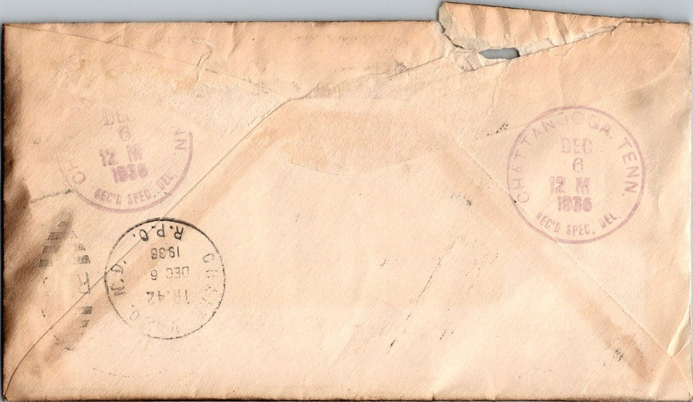 1936 John Deere Farm Equipment Sibert&rsquo;s Hardware Gadsden Al Letterhead & Cover