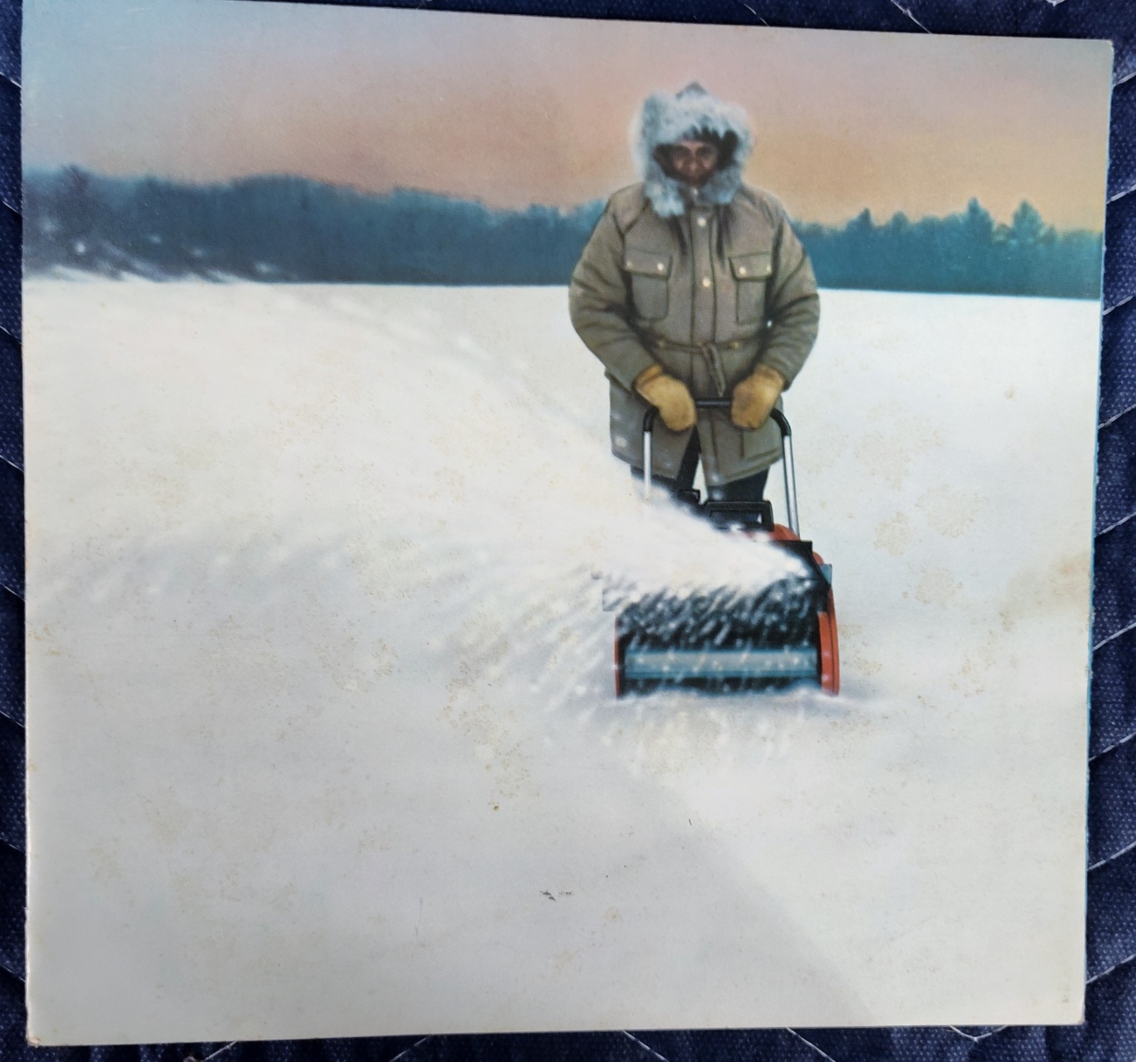 NOS 1978 Jacobsen Snow Throwers Brochure Catalog -Folds to 8.5 x 36 -8 Pages