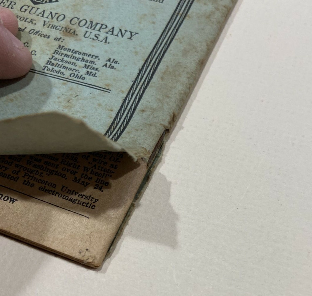 Vintage F.S Royster 1937, 1939 Almanacs Royster&rsquo;s